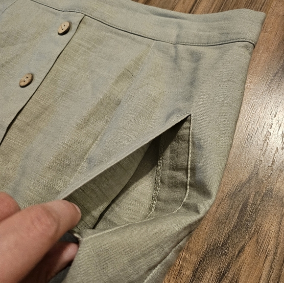 Altar'd State Gray Pencil Mini Skirt Casual - Picture 2 of 7